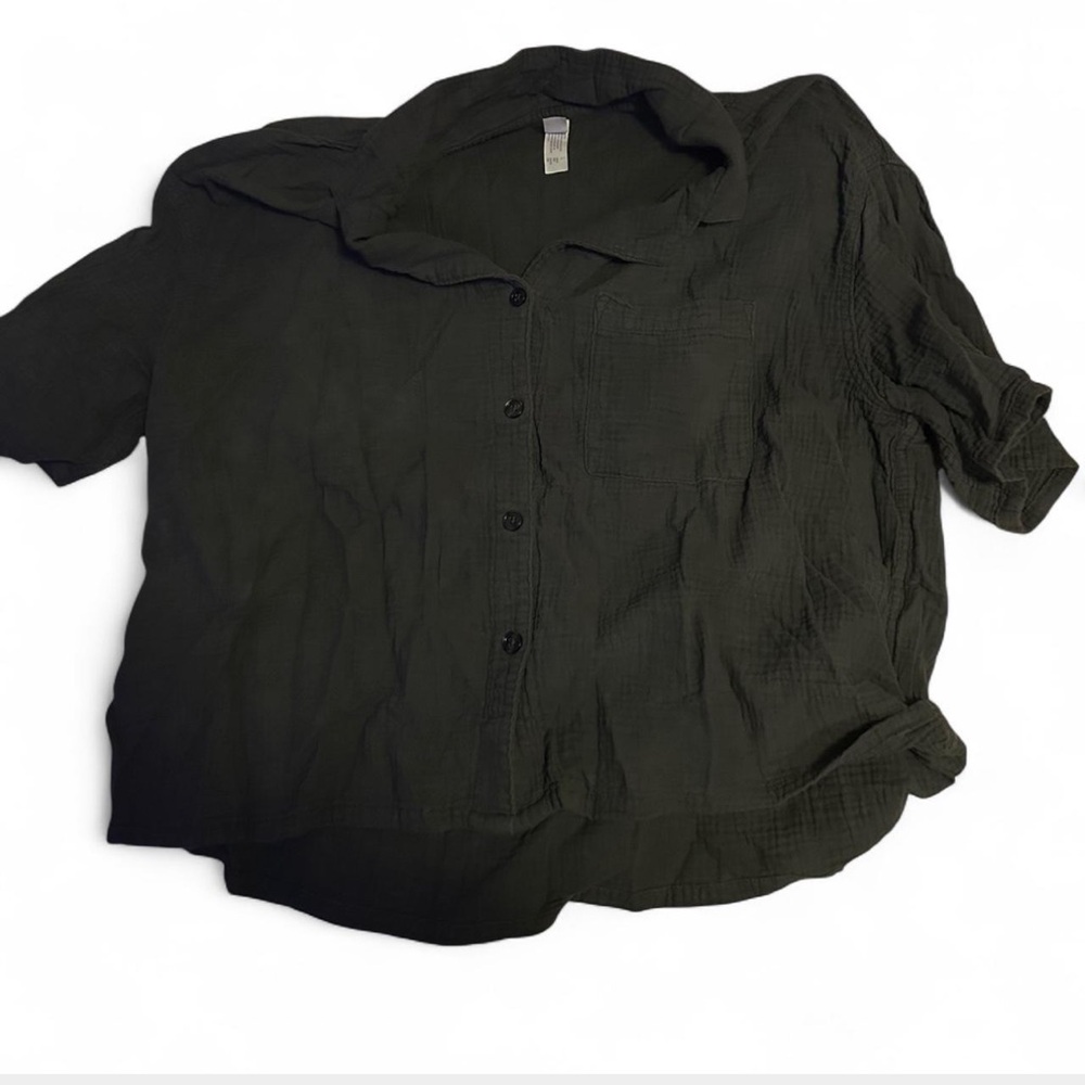 Stars Above Grey button up